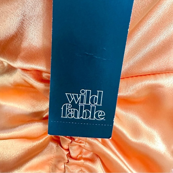 NWT $35 Wild Fable Yellow Mini Dress Size M - Picture 6 of 9